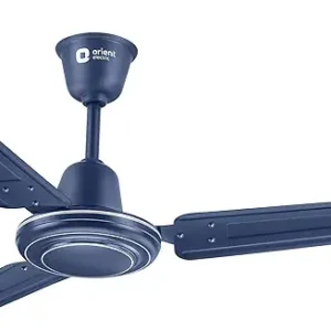 Sanway Electric Apex-FX 1200mm Ceiling Fan for Home| BEE Star Rated Energy Efficient Fan| Rust Resistant | Strong and Powerful Motor | 2 Years Warranty by Orient | Blue - Pack of 1